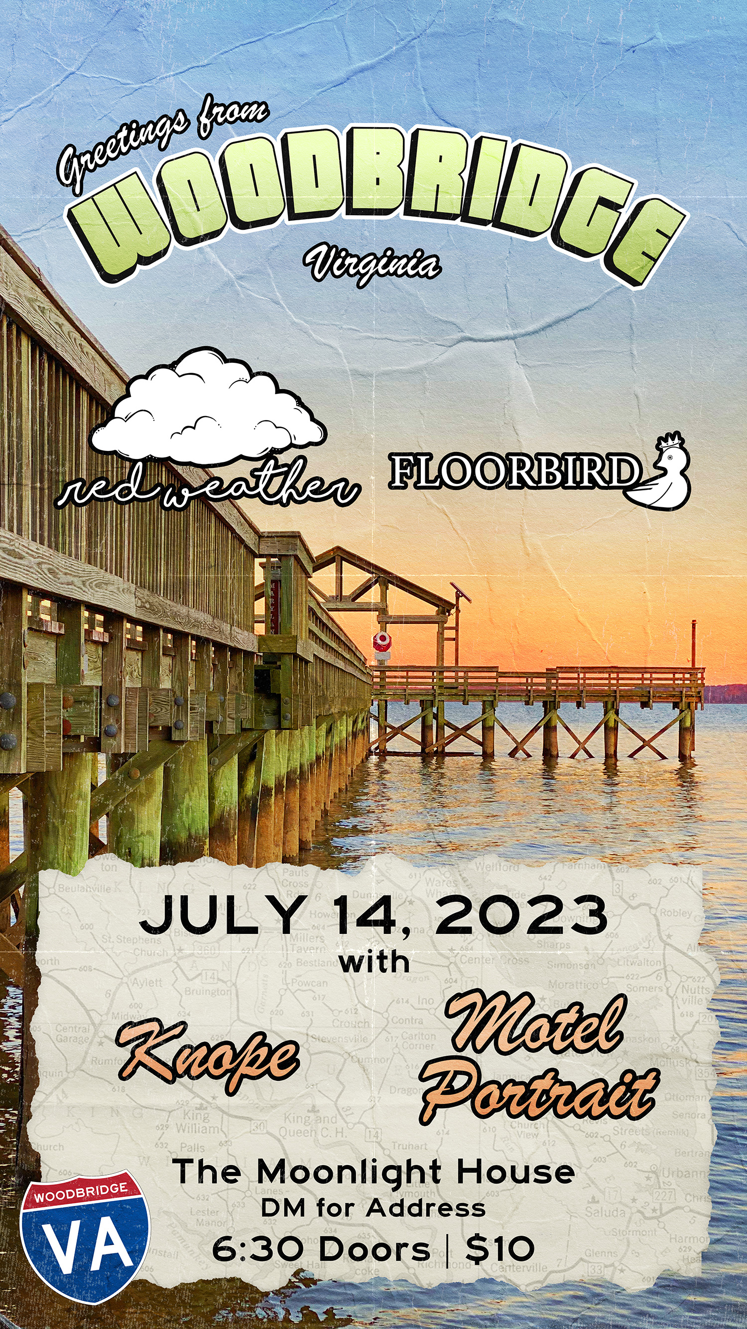 Red Weather Show Flyer July 14, 2023