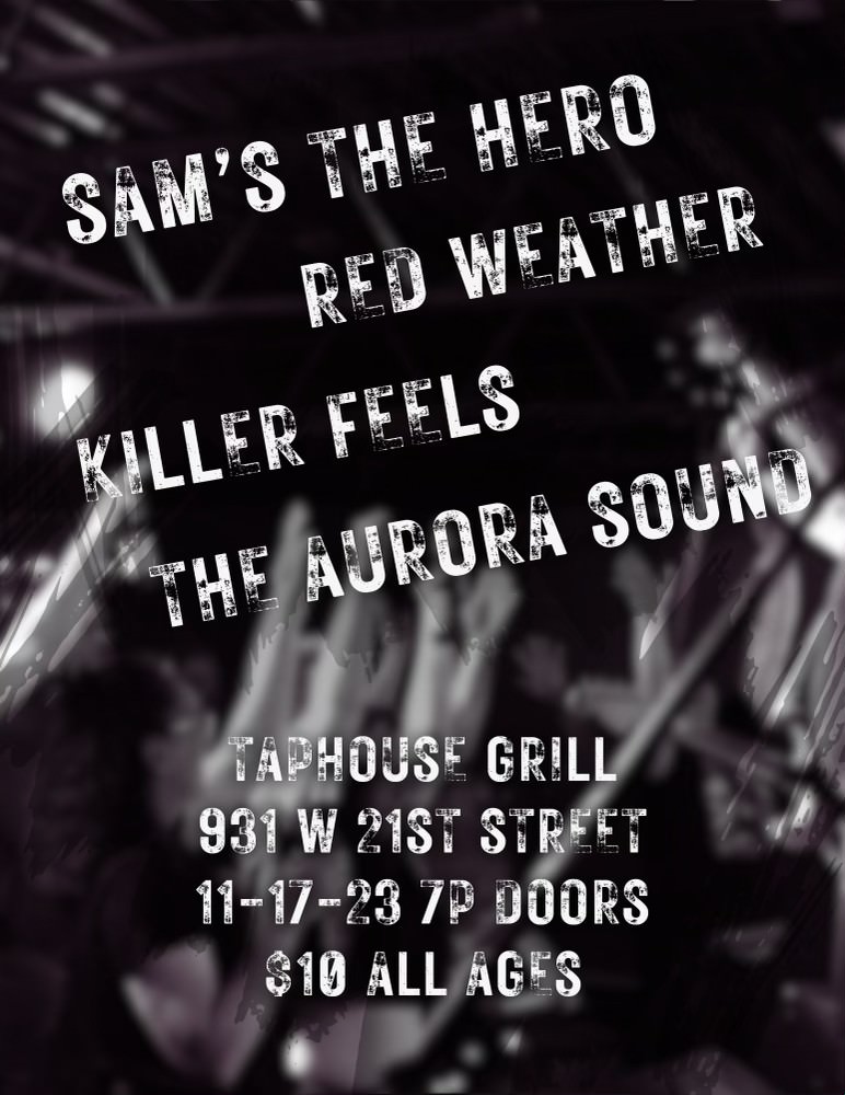 Red Weather Show Flyer November 17, 2023