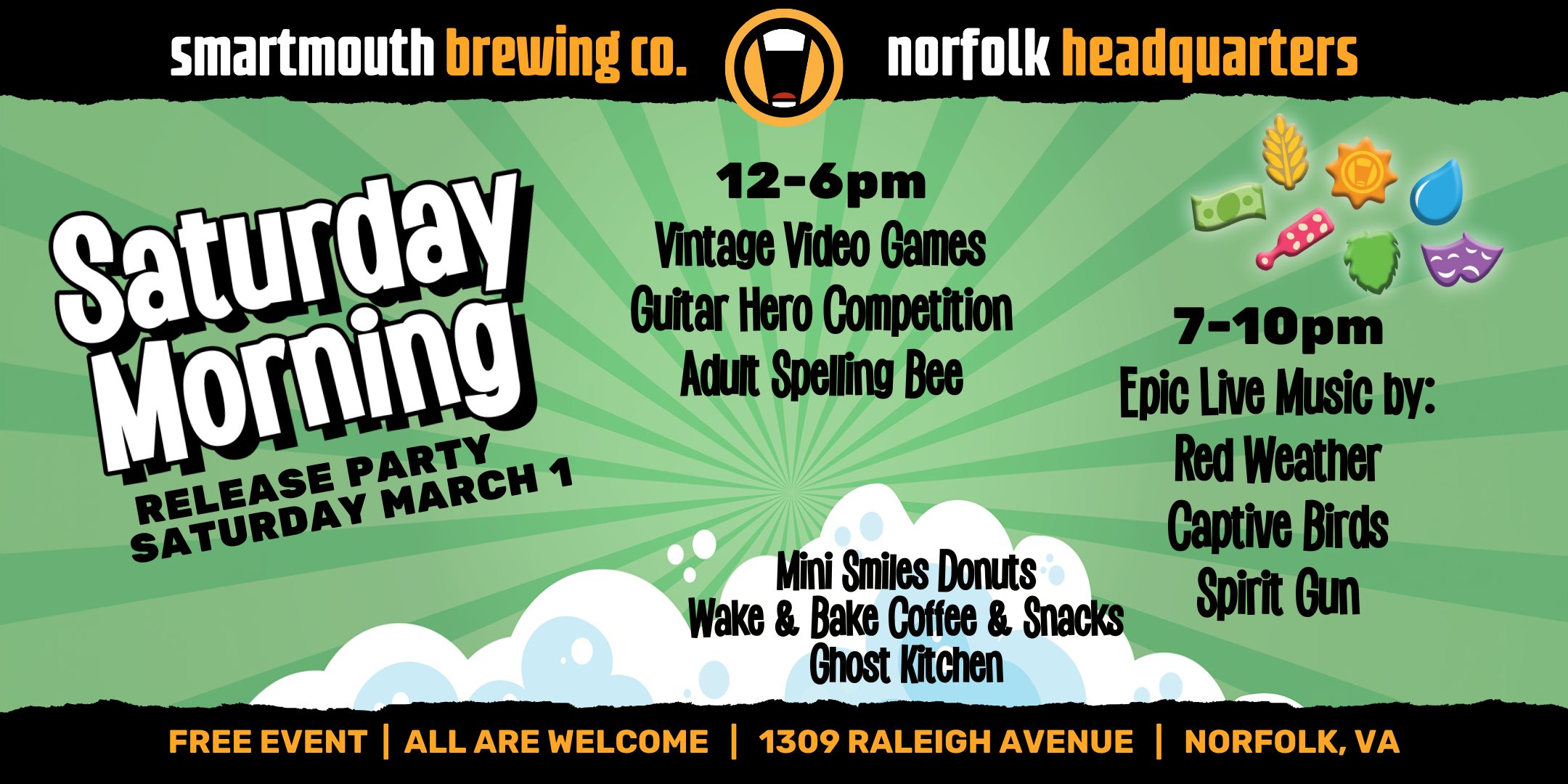 Red Weather Show Flyer March 1, 2025