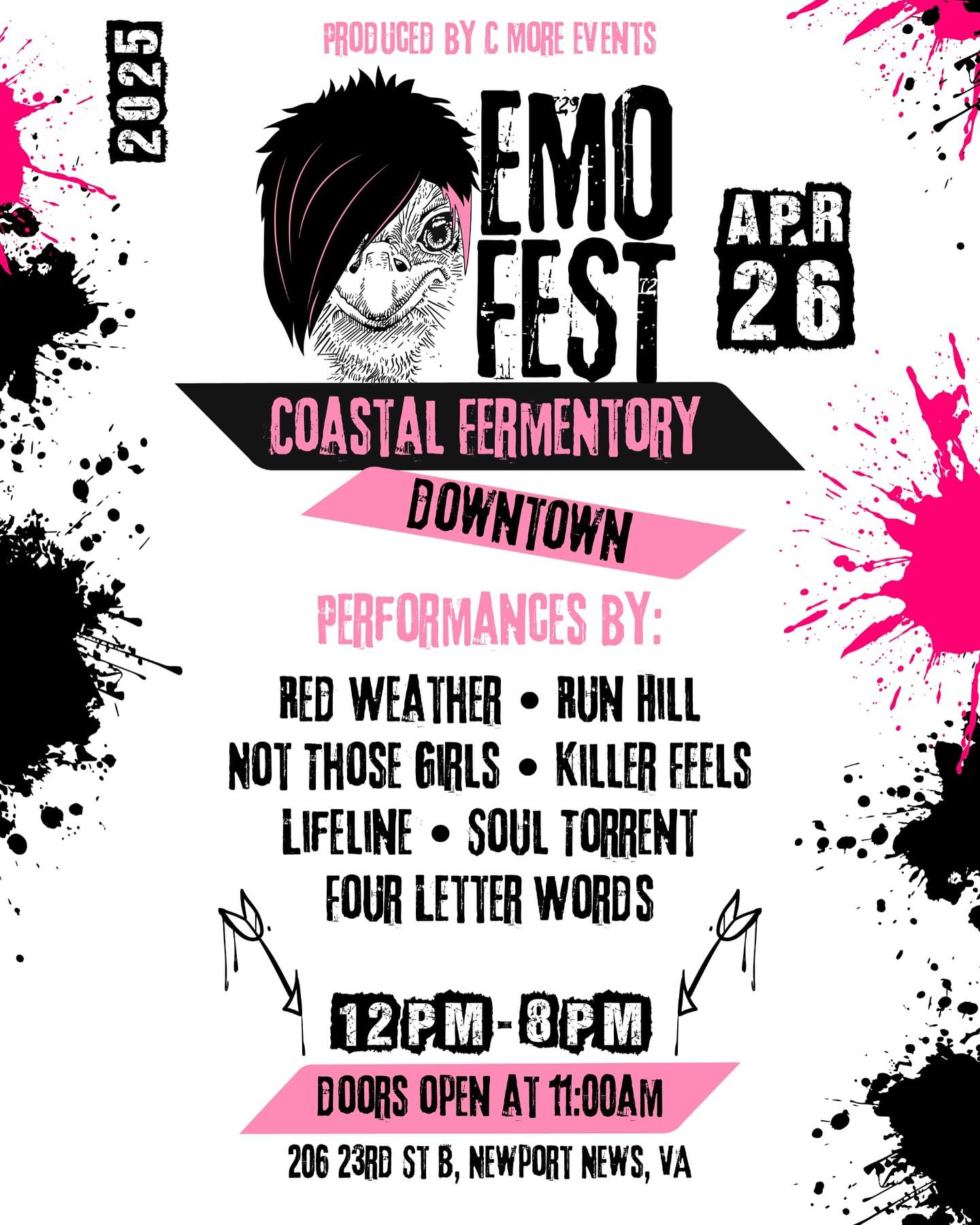 Red Weather Show Flyer April 26, 2025